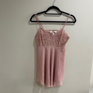 Victoria's Secret Blush Lace Chemise baby doll